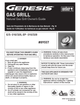 Weber GENESIS ESP-310 NG Manual de usuario
