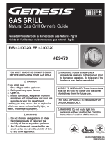 Genesis E-320 El manual del propietario