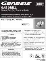 Weber Genesis E-310 NG El manual del propietario