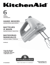 KitchenAid KHM620ACS0 El manual del propietario