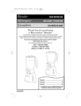Hamilton Beach 50754 - WaveStation Dispensing Blender Manual de usuario