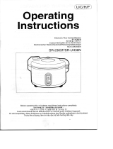 Panasonic SR-UH36N El manual del propietario