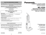 Panasonic MC-V225 El manual del propietario