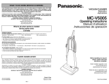 Panasonic MC-V5005 El manual del propietario