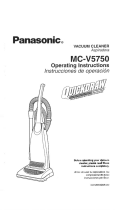 Panasonic MC-V5750 El manual del propietario