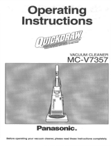 Panasonic MC-V7357 El manual del propietario