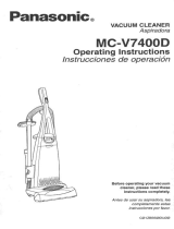 Panasonic MC-V7400D El manual del propietario