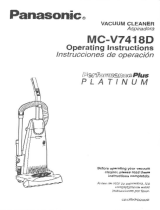 Panasonic MC-V7418D El manual del propietario