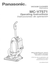 Panasonic MC-V7571 El manual del propietario