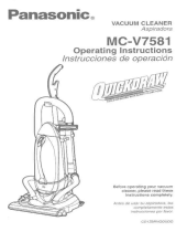 Panasonic MC-V7581 El manual del propietario