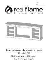 Real Flame 1290 El manual del propietario