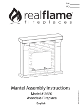 Real Flame 3620 El manual del propietario