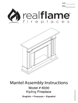 Real Flame 6030E-BO El manual del propietario