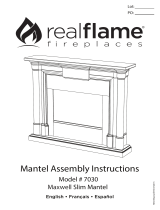 Real Flame 7030E-BW El manual del propietario