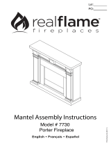 Real Flame 7730E-W El manual del propietario