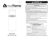 Real Flame 870 El manual del propietario