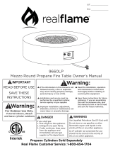 Real Flame 9660LP El manual del propietario