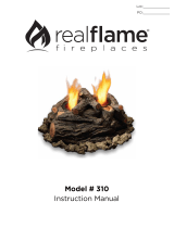 Real Flame 310 El manual del propietario
