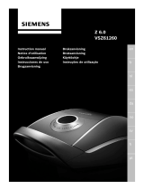 Siemens Z 6.0 VSZ61265 Manual de usuario
