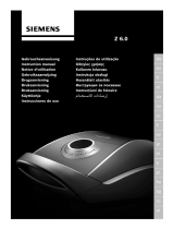 Siemens VSZ6GPX1/01 Manual de usuario