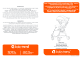 Baby Trend Gravity Fold Stroller El manual del propietario