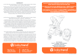 Baby Trend XCEL Travel System - Canada El manual del propietario