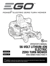EGO Power+ ZT4200L El manual del propietario