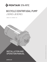 STA-RITE J / JB Series 60 Cycle Centrifugal Pumps El manual del propietario