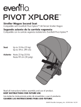 Evenflo Pivot Xplore Second Seat - Pivot Xplore Wagon Manual de usuario