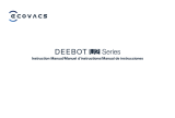 ECOVACS DEEBOT U2 - Black Manual de usuario