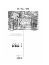 Groupe Brandt BFU862YNX El manual del propietario
