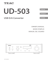 TEAC UD-503 El manual del propietario