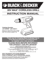 Black & Decker BDCD120VA Manual de usuario