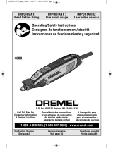 Dremel 4300-9/64 Manual de usuario