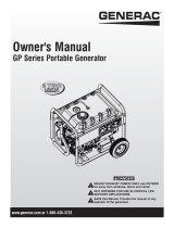 Generac GP5500 G0059394 Manual de usuario