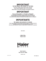 Haier HLT23E Manual de usuario