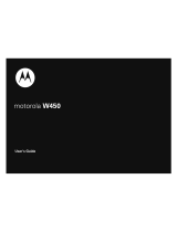 Motorola MOTOACTV W450 Manual de usuario