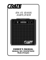 Crate BX-15 El manual del propietario
