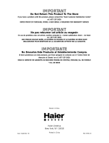 Haier MWG7047TW / B Manual de usuario