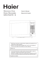 Haier MWG7026TW-B El manual del propietario