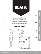 ElmaCrusher Series 220W, velocidad variable (motor+brazo 16 cm)
