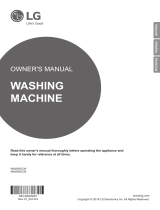 LG WM3500CW/00 El manual del propietario
