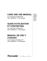 Thermador PRG364GDH/01 El manual del propietario