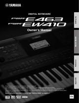 Yamaha PSR-EW410 El manual del propietario