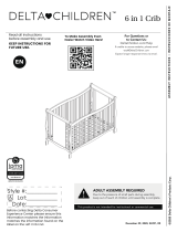 Delta Children Brookside 4-in-1 Crib Assembly Instructions