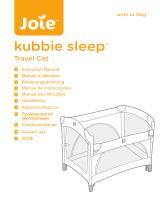 Joie Kubbie Sleep Compact Travel Cot Manual de usuario