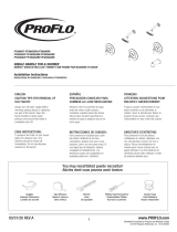 ProFlo PF3820GZBN Guía de instalación