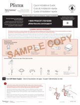 Pfister LG40-FE0Y Guía de instalación