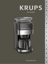 Krups KM832810 Grind & Brew El manual del propietario