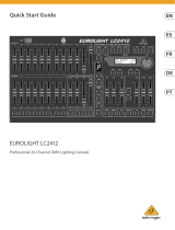 EUROLIGHT LC2412 V2 Guía de inicio rápido
